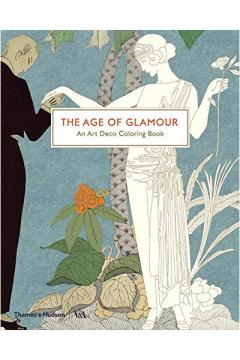 The Age of Glamour: An Art Deco Colouring Book Various