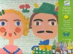 Set pictura cu degetele - Mama si tata