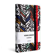 Carnet pentru schite Fashionary A6 Fung Print - Henrik Vibskov