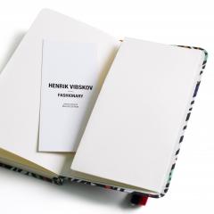 Carnet pentru schite Fashionary A6 Fung Print - Henrik Vibskov