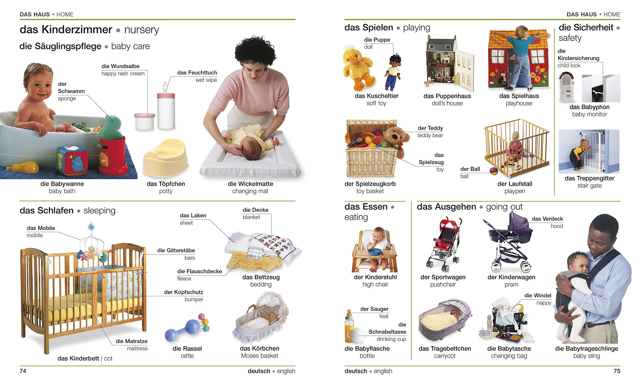 German English Bilingual Visual Dictionary