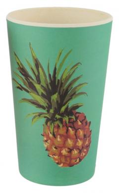 Pahar din fibre de bambus - Ananas - 250 ml La Chaise Longue