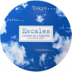 Set 6 farfurii-Escales