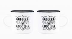 Set 2 cesti pentru espresso - Coffee Legami
