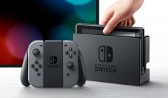 Consola Nintendo Switch cu Joy‑Con gri
