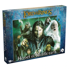 Puzzle - Lord Of the Rings - Heroes of Middlearth, 1000 piese