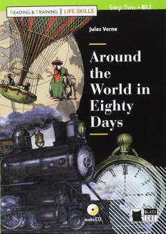 Reading & Training - Life Skills: Jules Verne - Around the World in Eighty Days + CD