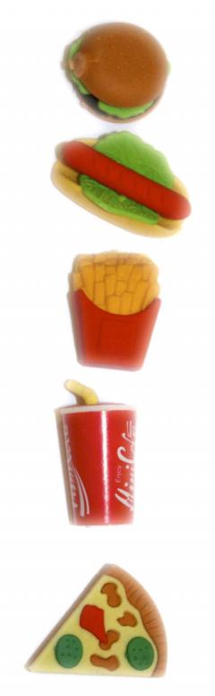 Set mini radiere - Fast Food