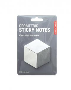 Grey Geometric Sticky Notes
