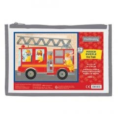 Puzzle - Fire Truck Pouch Galison