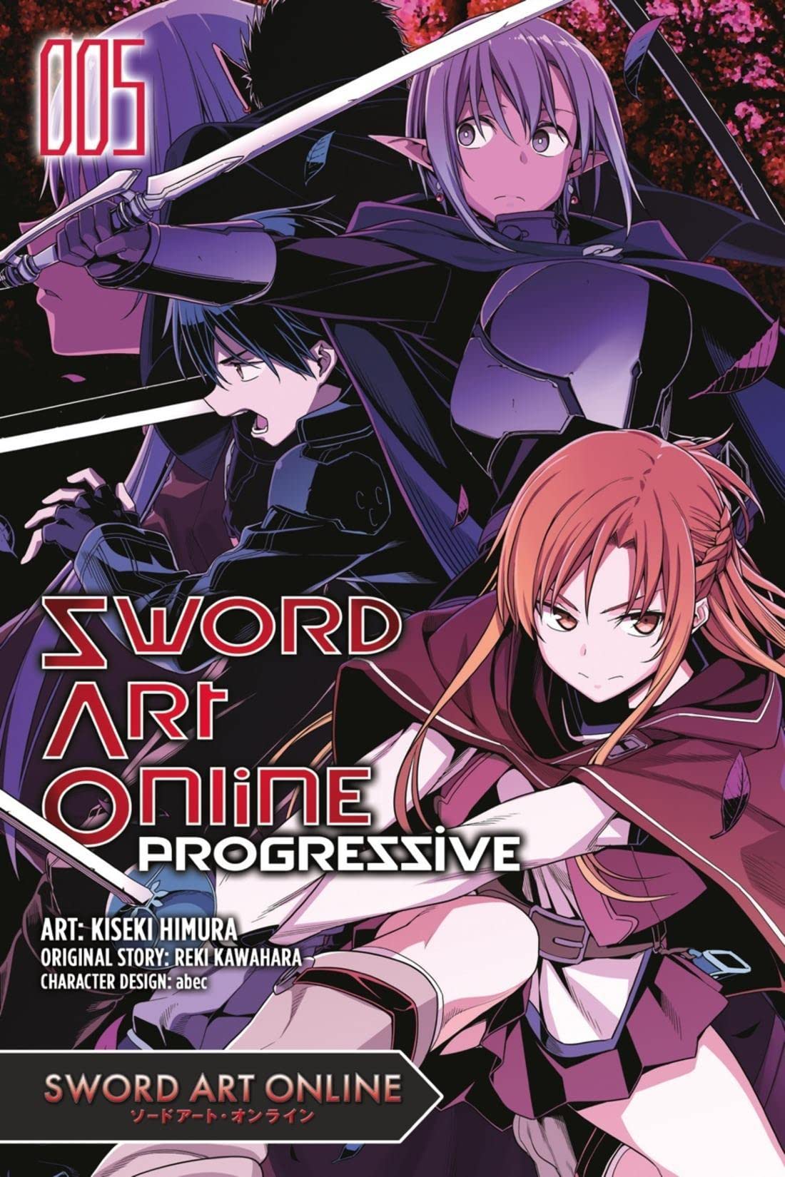 Sword Art Online 5 Phantom Bullet Reki Kawahara Sword Art Online Progressive - Volume 5 - Kiseki Himura, Reki Kawahara