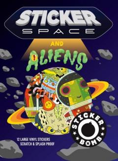 Sticker Space & Aliens