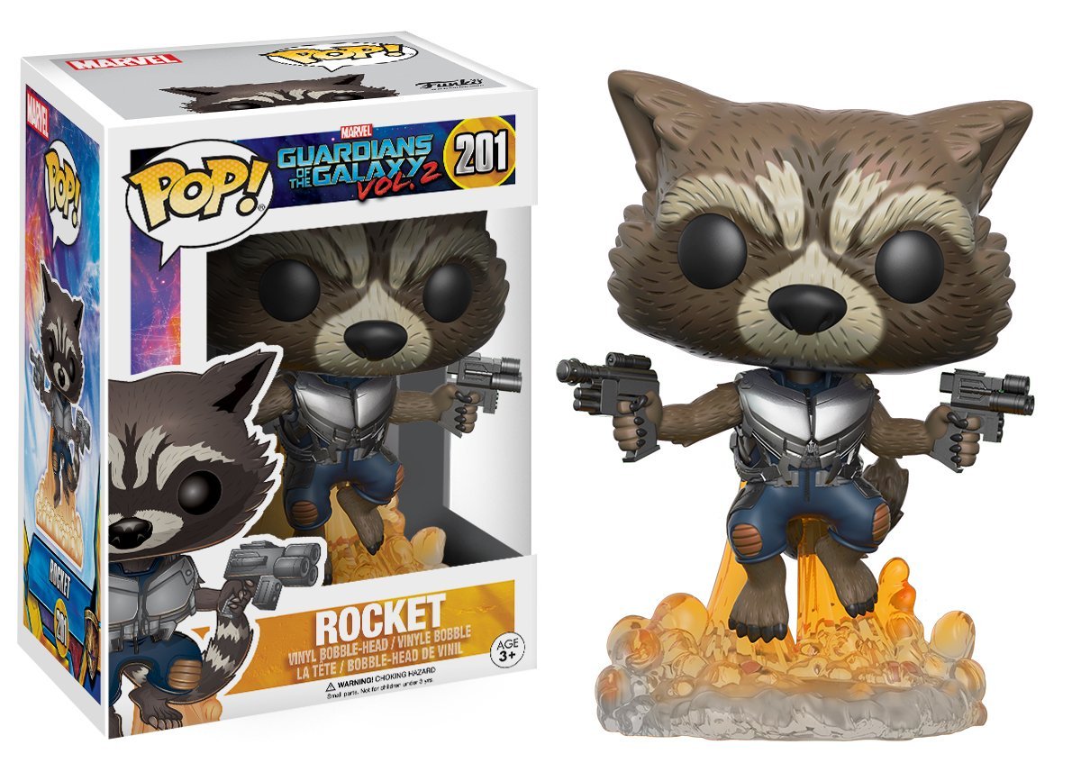 Figurina - Guardians of the Galaxy Volume 2 - Rocket - Funko