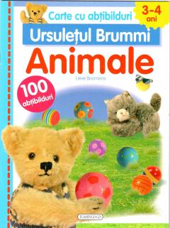 Carte cu abtibilduri : Ursuletul Brummi - Animale