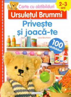 Carte cu abtibilduri: Ursuletul Brummi - Priveste si joaca-te Lieve Boumans 