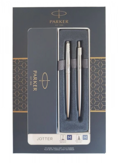 Set stilou si pix - Jotter Royal CT - Stainless Steel