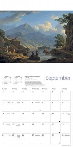 Calendar 2023 - National Galleries - Scotland Wall