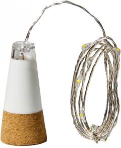 Dop luminos - White String Bottle Light