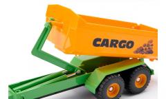 Jucarie - Fendt with Hooklift Trailer and Carriage