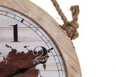 Ceas de perete - Wood Clock - Maro