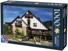 Puzzle 1000 piese - Imagini din Romania - Hotel Plai de Dor Bucovina