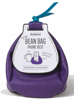 Suport pentru telefon - Bookaroo Bean Bag Phone Rest - Purple