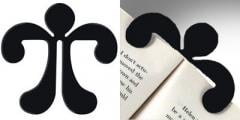 Semn de carte negru - Little Book Holder If (That Company Called)