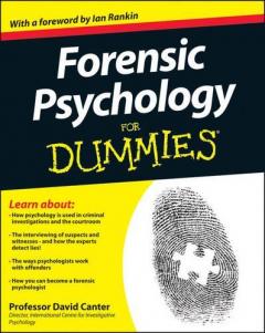 Coperta cărții Forensic Psychology For Dummies