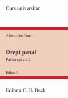 Drept penal. Partea speciala