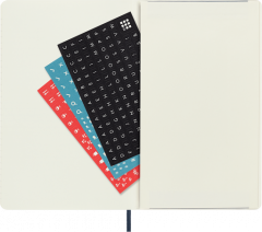 Agenda 2022-2023 - 18-Month Weekly Planner - Large, Soft Cover - Saphire Blue