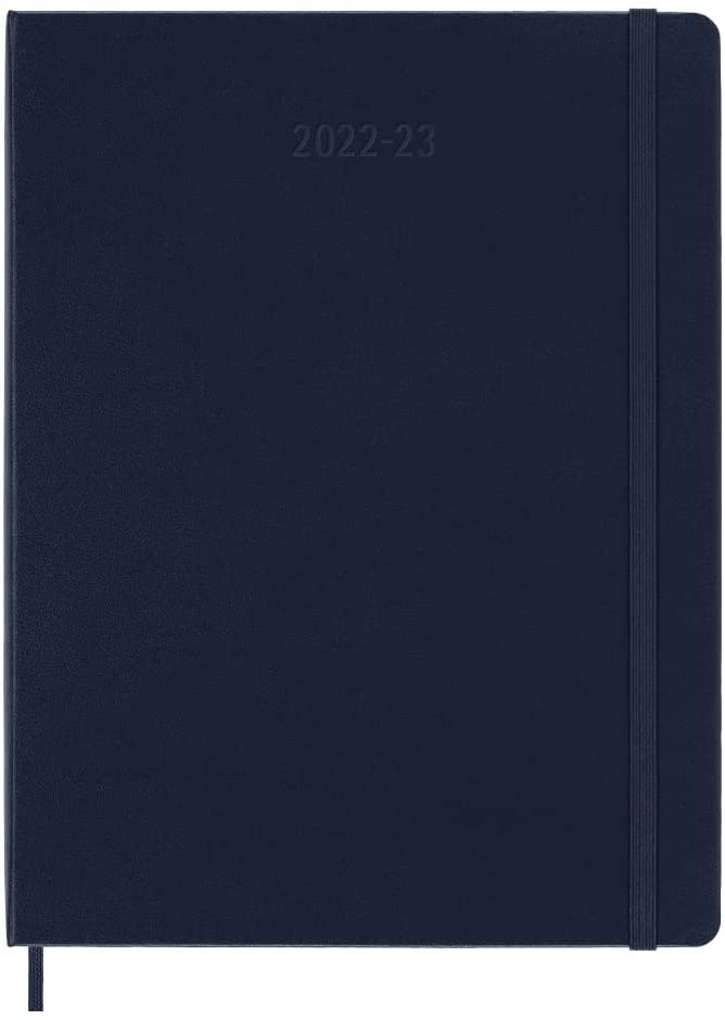 Agenda 20222023 18Month Weekly Planner XL, Hard Cover Sapphire