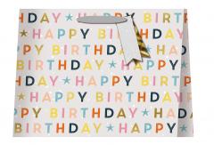 Punga cadou - Happy Birthday, XL