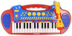 Jucarie - Electronic Organ with Legs with Stool and Microphone