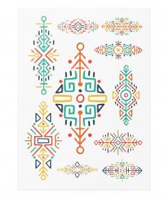 Tatuaje temporare - Aztec Art Mix