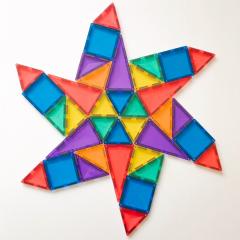 Set constructie - Magnetic Tiles - Starter Pack, 62 piese