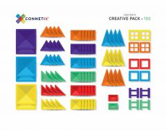 Set constructie - Magnetic Tiles - Creative Pack, 100 piese