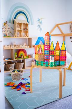 Set constructie - Magnetic Tiles - Creative Pack, 100 piese