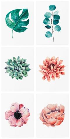 Tatuaje temporare - Flowers