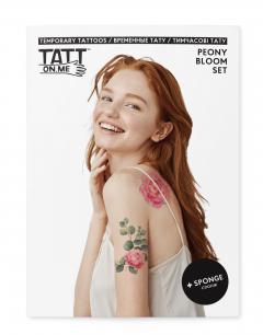 Tatuaje temporare - Peony Bloom