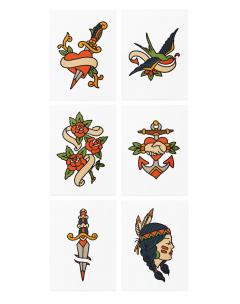 Tatuaje temporare - Old School Set