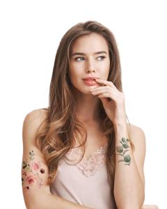 Tatuaje temporare - Rose Bloom Set