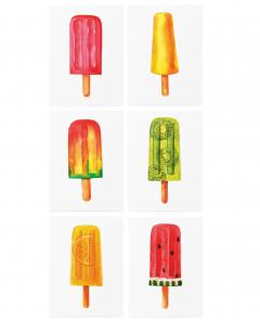 Tatuaje temporare - Ice Cream Set