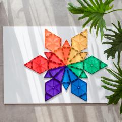 Set de constructie - 30 Piece Rainbow Geometry
