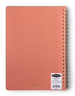 Jurnal - Textured Paper Twin Wire - Large - Terracotta