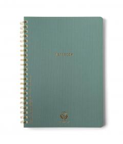 Carnet A4 - Juniper - Large Textured Paper Twin Wire Notebook