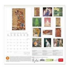 Calendar de perete 2023 - Gustav Klimt, 30x29 cm