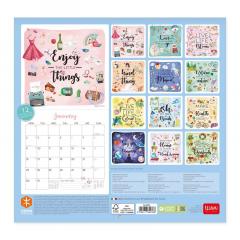 Calendar de perete 2023 - Live Happy, 30x29 cm