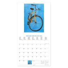 Calendar de perete 2023 - Bike Art, 30x29 cm