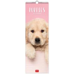 Calendar de perete 2023 - Puppies, 16x49 cm