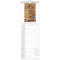 Calendar de perete 2023 - Gustav Klimt, 16x49 cm